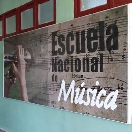 Cartel de la Escuela Nacional de Música, La Habana
